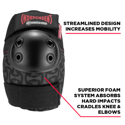 187 Killer Pads X Independent Trucks Knee/Elbow Pad Set - Image 3