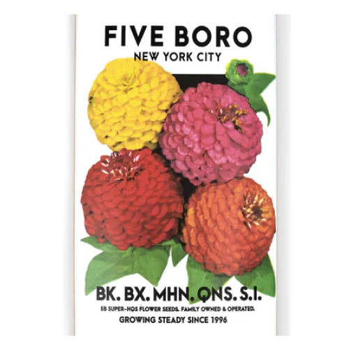 5Boro Flower Seed Yellow Skateboard Deck 8.375" - Image 2