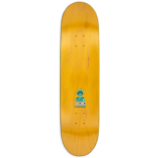5Boro X Thomas Redrey Team Yellow Skateboard Deck 8.25" - Image 3