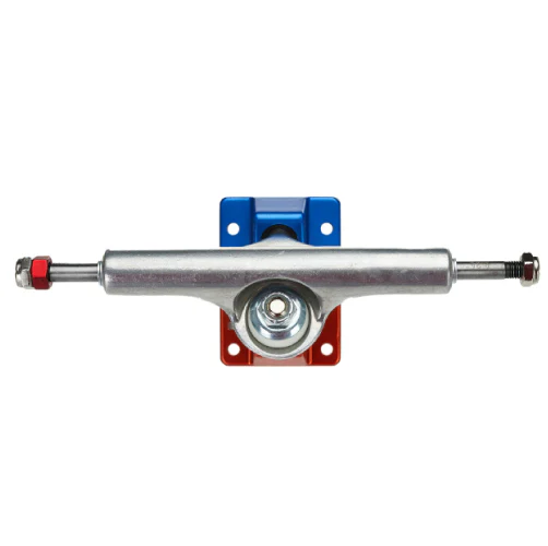 ACE AF1 Anodized Blue, Orange, Polished Trucks (Set of 2) - Image 5