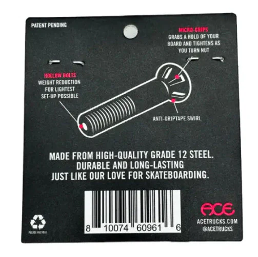 ACE AF1 Hollow Allen Bolts 1.25" - Image 3