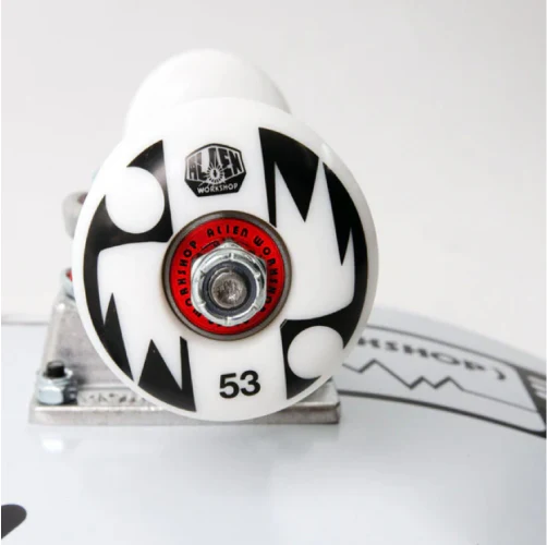 Alien Workshop Abduction Complete Skateboard White 7.0" - Image 4