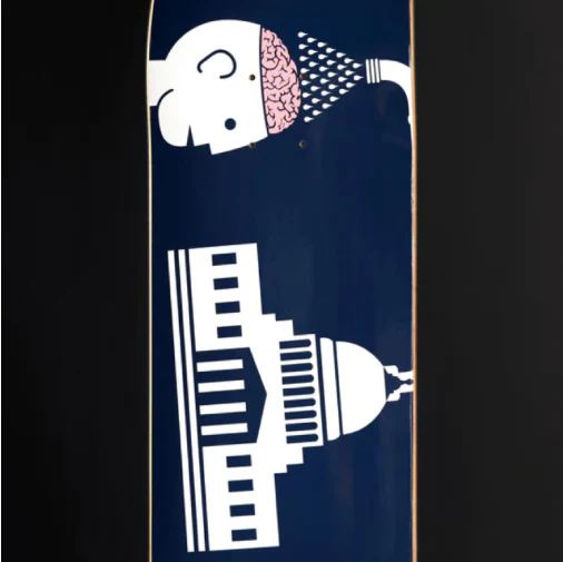Alien Workshop Brainwash 33 Skateboard Deck 8.5" - Image 3