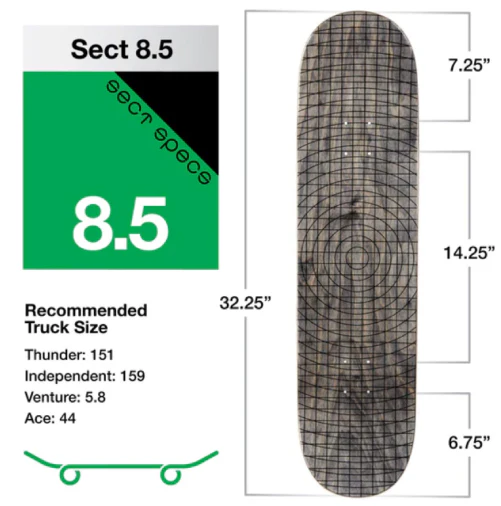 Alien Workshop Brainwash 33 Skateboard Deck 8.5" - Image 6