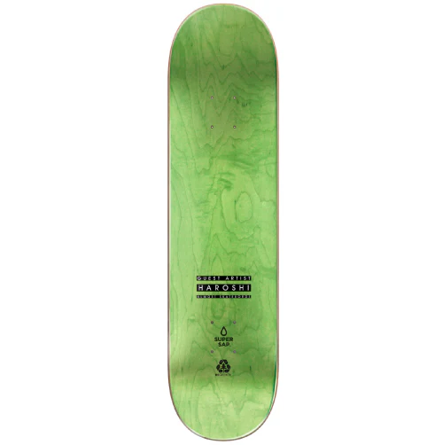 Almost Bowerbank Haroshi Monster Super Sap R7 Skateboard Deck 8.25" - Image 3