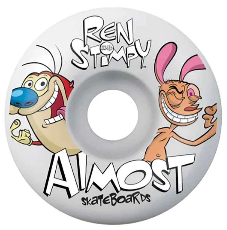 Almost X Ren & Stimpy Drain First Push Complete Skateboard 8.0" - Image 3