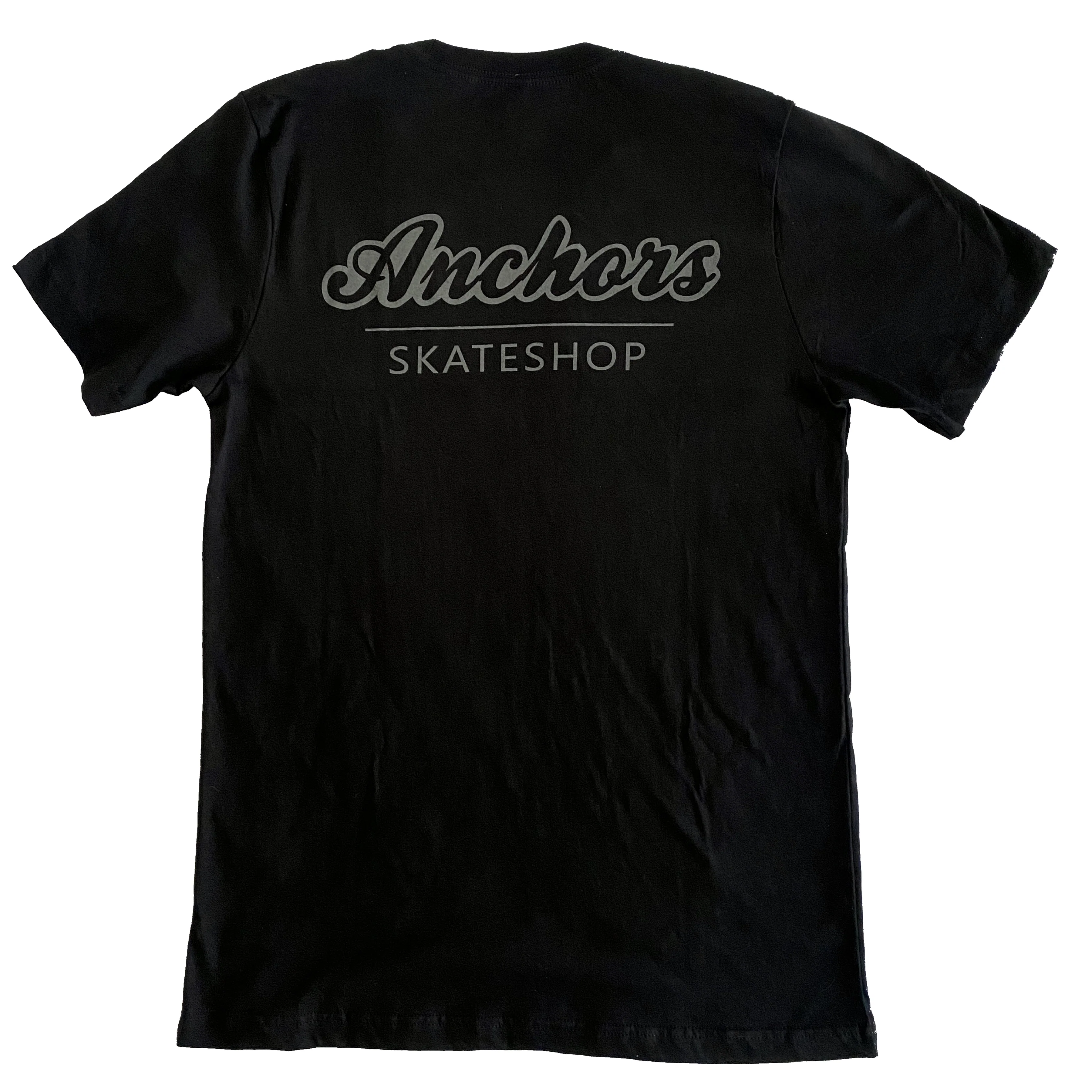 Anchors Shop Tee - Black - Image 2