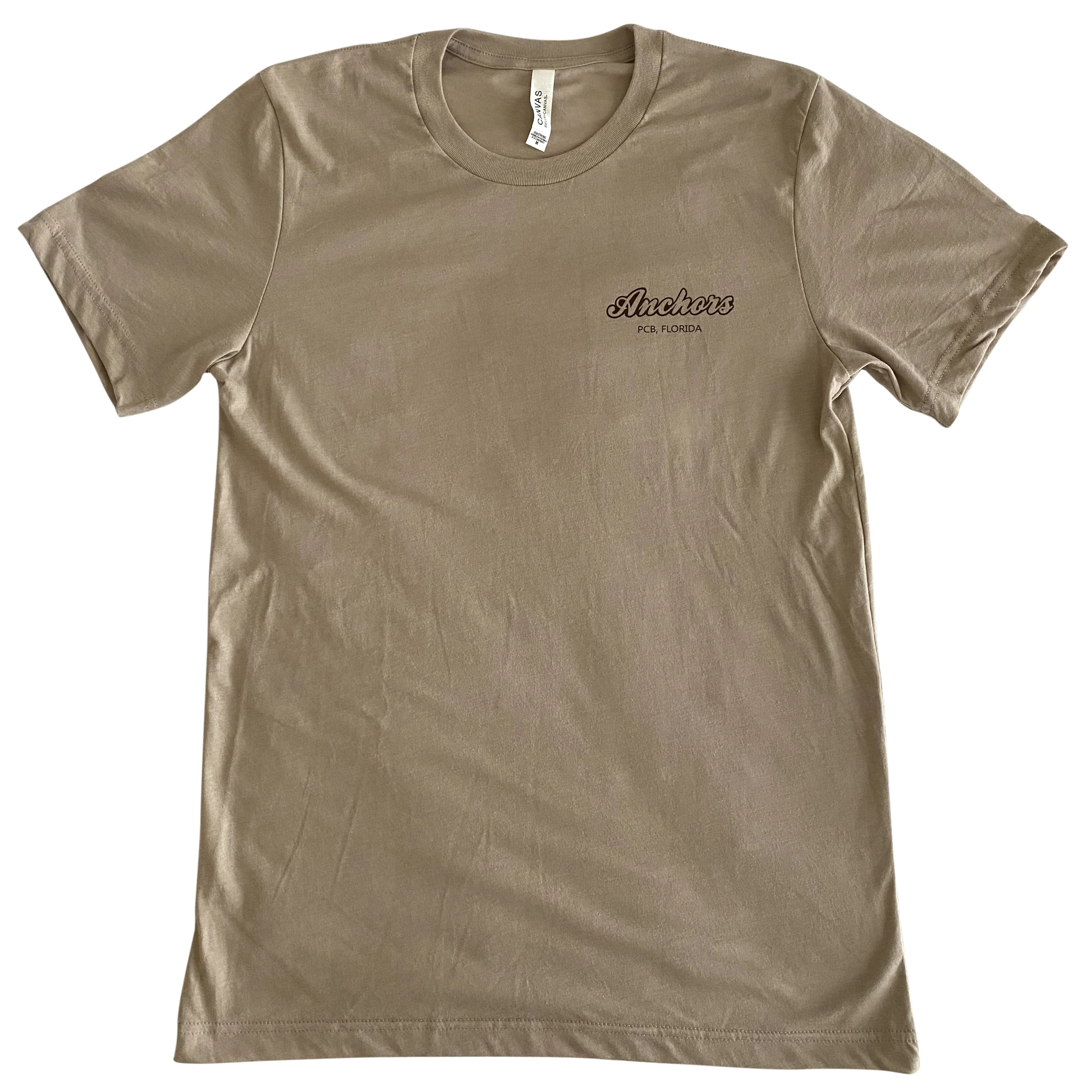 Anchors Shop Tee - Tan
