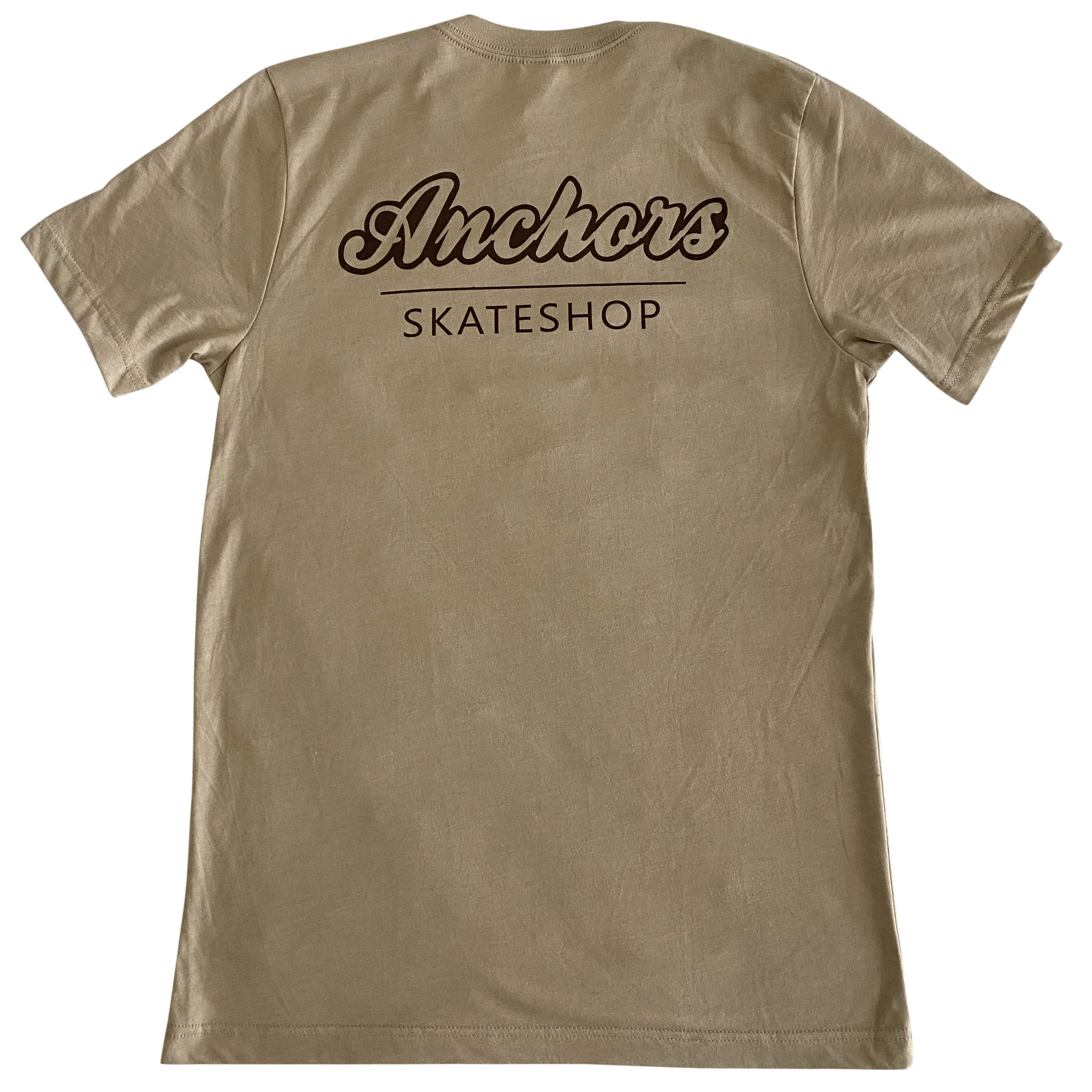 Anchors Shop Tee - Tan - Image 2