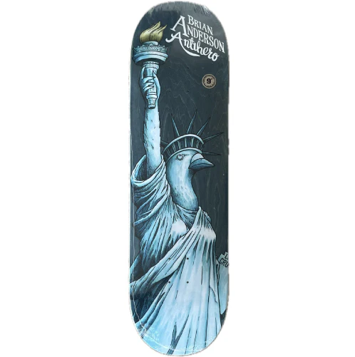 Antihero B.A. Libirdty Skateboard Deck 9.0"