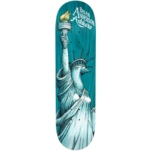 Antihero B.A. Libirdty Skateboard Deck 9.0" - Image 3