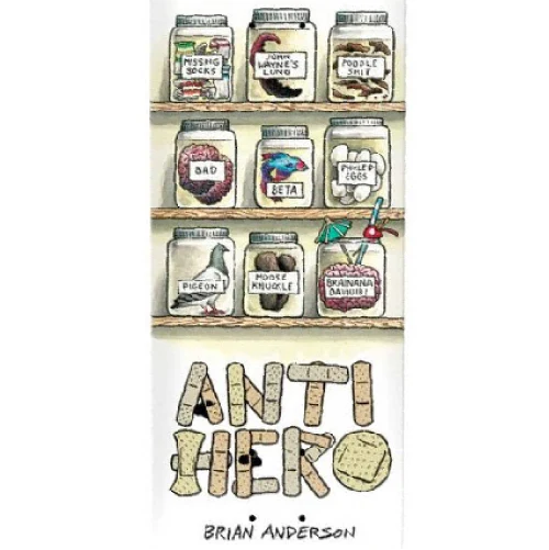 Antihero Brian Anderson Medicine Assorted Stains Skateboard Deck 8.75" - Image 2