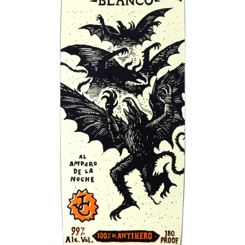 Antihero Cardiel Carnales Huffer Shaped Skateboard Deck 9.18" - Image 2