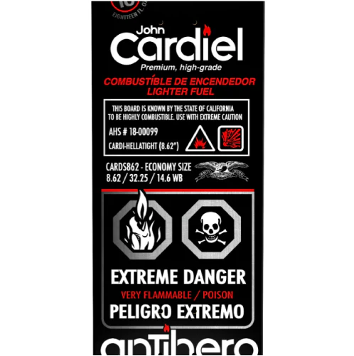 Antihero Cardiel Fueled Up Skateboard Deck 8.62" - Image 2