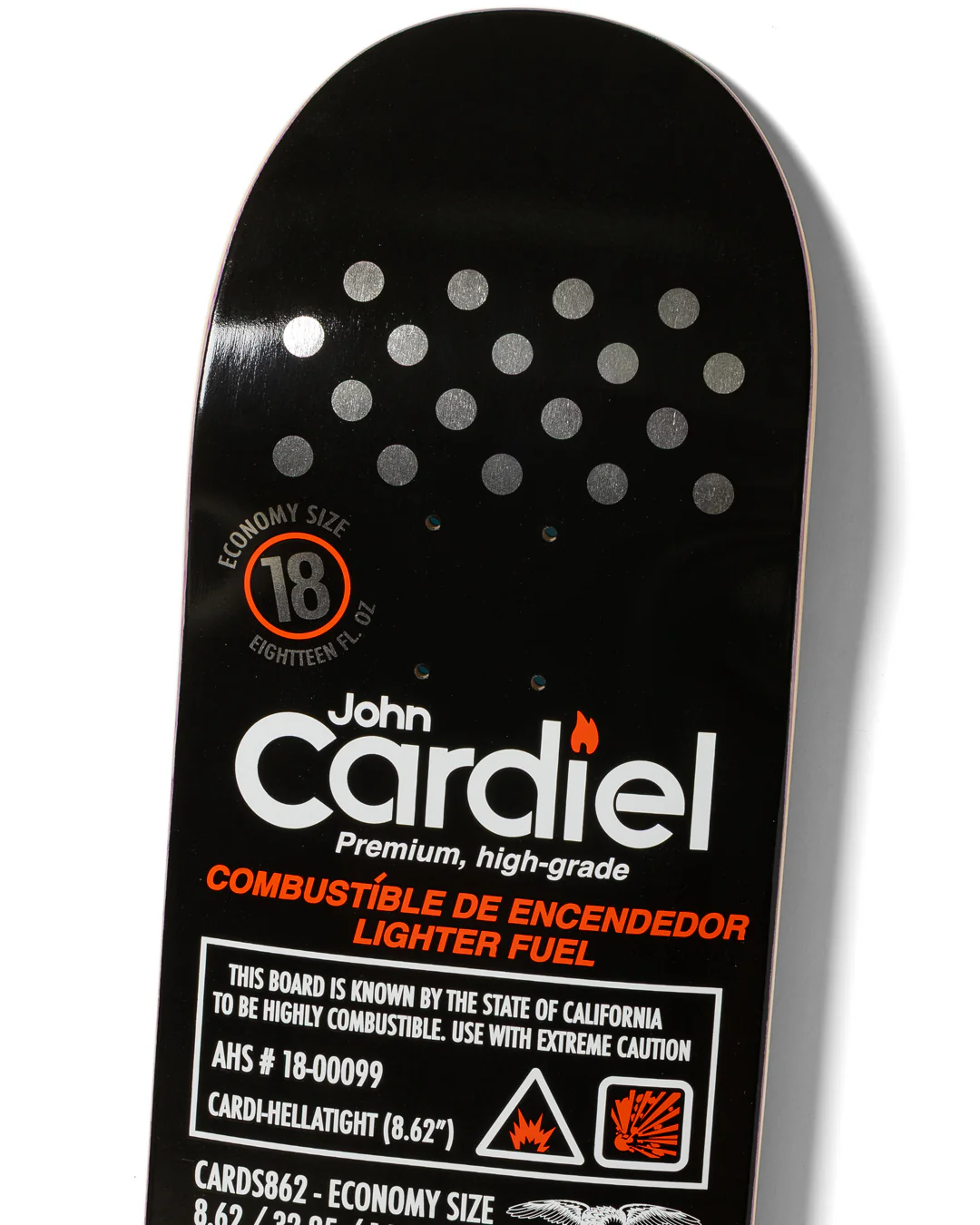 Antihero Cardiel Fueled Up Skateboard Deck 8.62" - Image 6