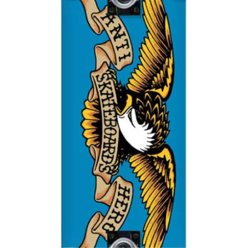 Antihero Classic Eagle Complete Skateboard Blue 8.0" - Image 2