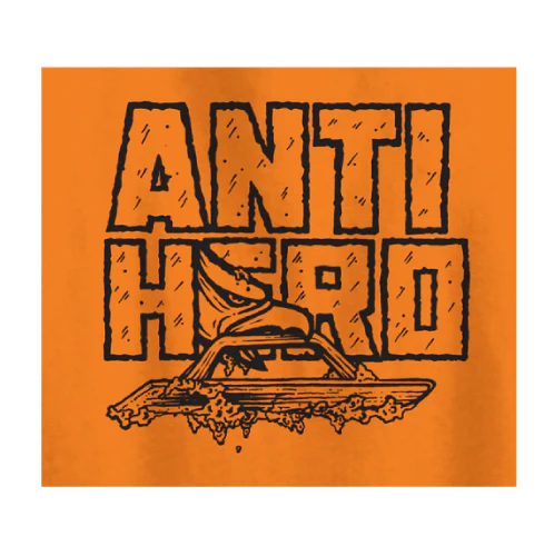 Antihero Custom Pocket Tee - Safety Orange - Image 3