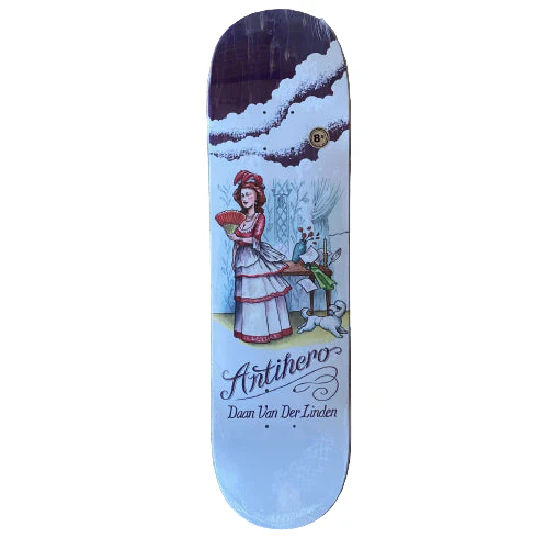 Antihero Daan Flatulent Beauties Skateboard Deck 8.5" - Image 2