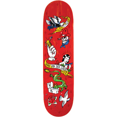 Antihero Daan No Regerts Skateboard Deck 8.5"