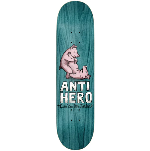 Antihero Daan Van Der Linden For Lovers Blue Skateboard Deck 8.06"