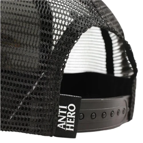Antihero Eagle Embroidered Trucker Hat - Black - Image 3