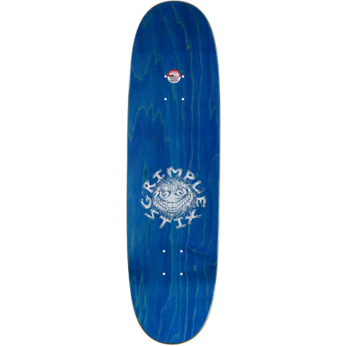 Antihero Gerwer Grimple Stix Coloring Book Skateboard Deck Black Veneer 8.75" - Image 3