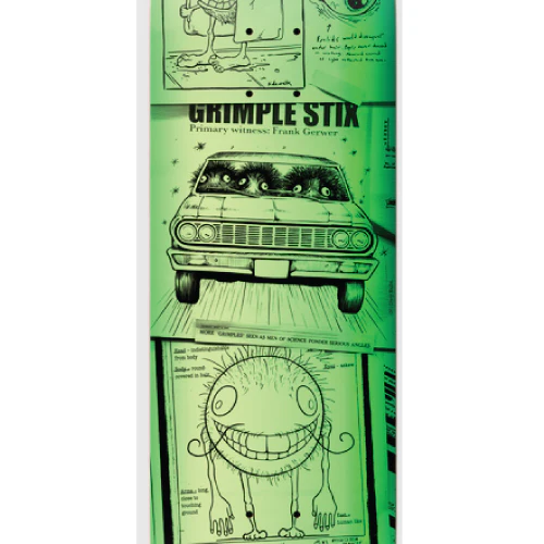 Antihero Gerwer Grimple Stix Sightings Skateboard Deck 8.5" - Image 2