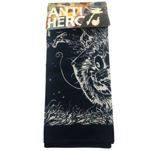 Antihero Grimple Safety Blanket Bandana - Navy/White - Image 2
