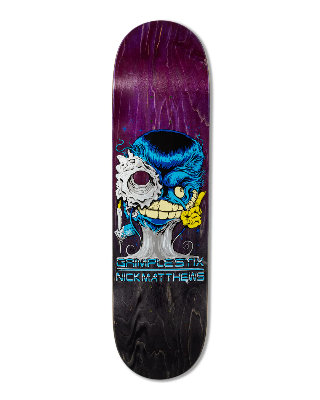 Antihero Grimple Stix Matthews Grimplenator Skateboard Deck 8.5" - Image 3
