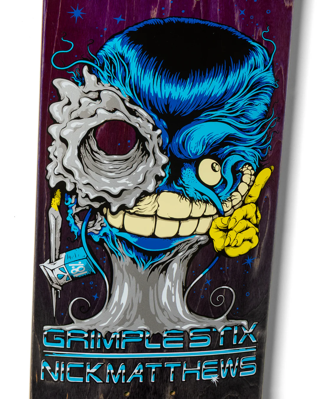 Antihero Grimple Stix Matthews Grimplenator Skateboard Deck 8.5" - Image 4