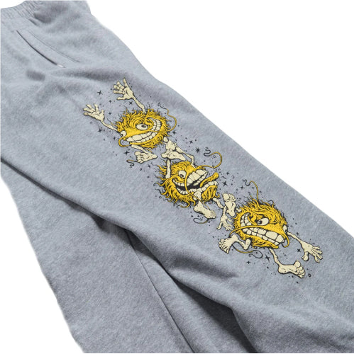 Antihero GrimpleStack Sweatpants - Grey Heather - Image 3