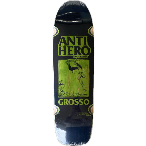 Antihero Grosso LG SSD25 Black/Veneer Skateboard Deck 9.25" - Image 13