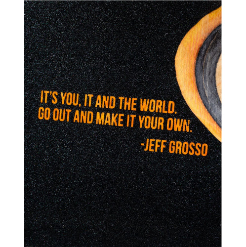 Antihero Grosso LG SSD25 Black/Veneer Skateboard Deck 9.25" - Image 5