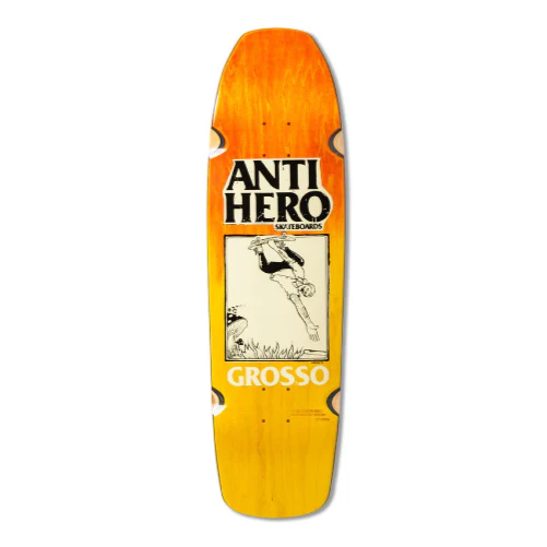 Antihero Grosso LG SSD25 Fade Skateboard Deck 9.25"