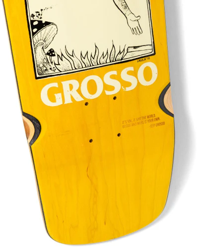 Antihero Grosso LG SSD25 Fade Skateboard Deck 9.25" - Image 3