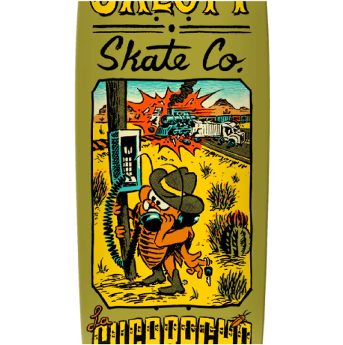 Antihero Jalopi Cucaracha Skateboard Deck 9.69" - Image 2