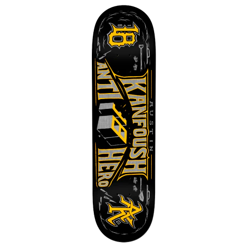 Antihero Kanfoush Customs Skateboard Deck 8.25"