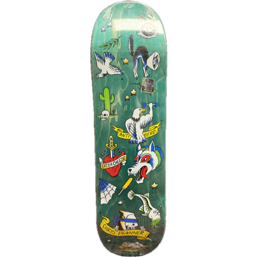 Antihero Pfanner No Regerts Skateboard Deck 8.25" - Image 2