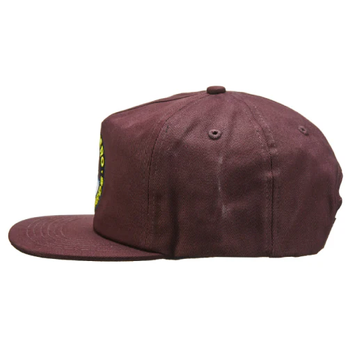 Antihero Pigeon Round Snapback Hat - Brown - Image 4