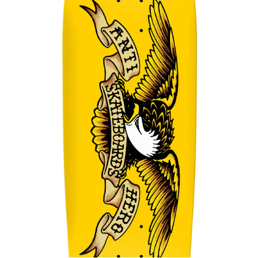 Antihero Team Shaped Beach Bum Skateboard Deck 9.55" - Image 2