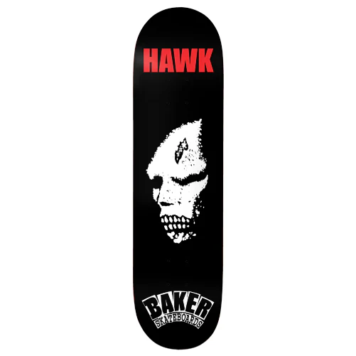 Baker B2 Hawk Craters of the Skull Skateboard Deck 8.38"