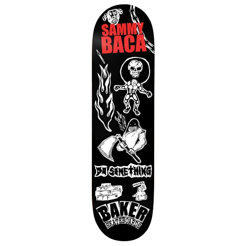 Baker Baca Divine Evil Skateboard Deck 8.5"