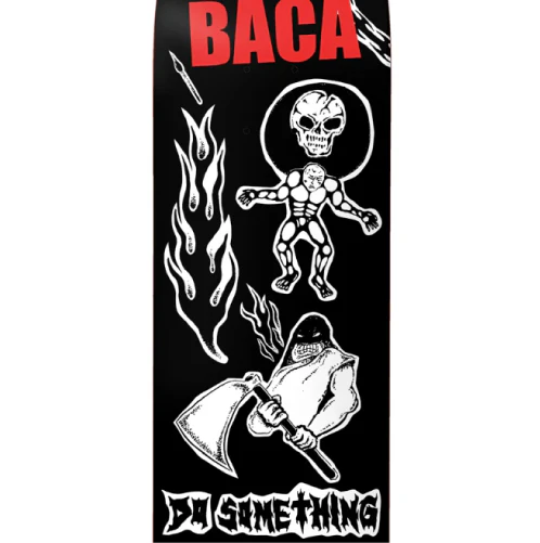 Baker Baca Divine Evil Skateboard Deck 8.5" - Image 2