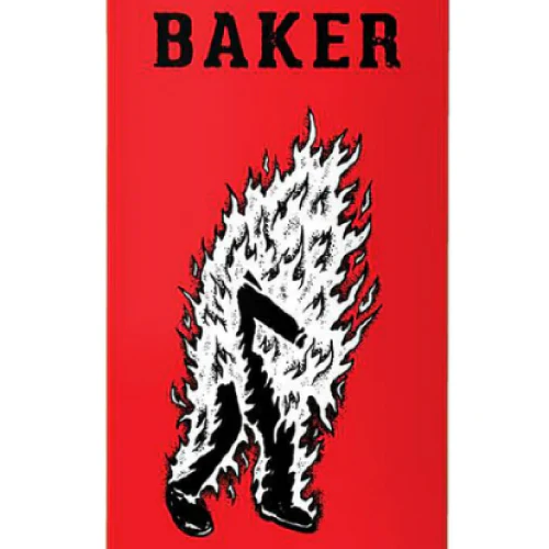 Baker Casper Brooker Man on Fire Skateboard Deck 8.5" - Image 2