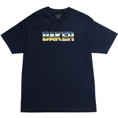 Baker Chrome Zone Tee - Navy