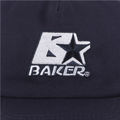 Baker Classic Snapback Hat - Navy - Image 2