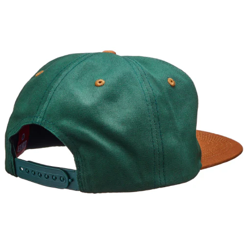 Baker Croc Pot Snapback Hat - Green/Tan - Image 3