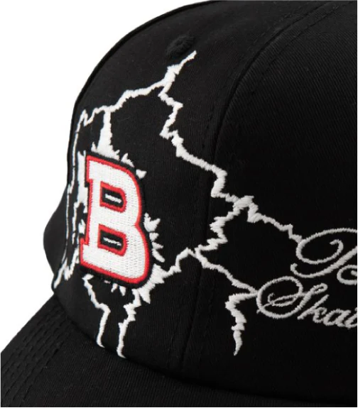 Baker Electrified B Snapback Hat - Black - Image 2