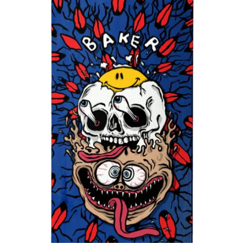 Baker B2 Figgy Cactus Eaters Skateboard Deck 8.5" - Image 2