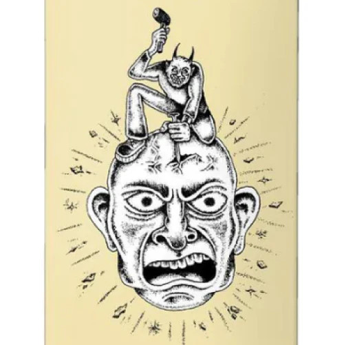 Baker Figgy Chisel Head Skateboard Deck 8.125" - Image 2